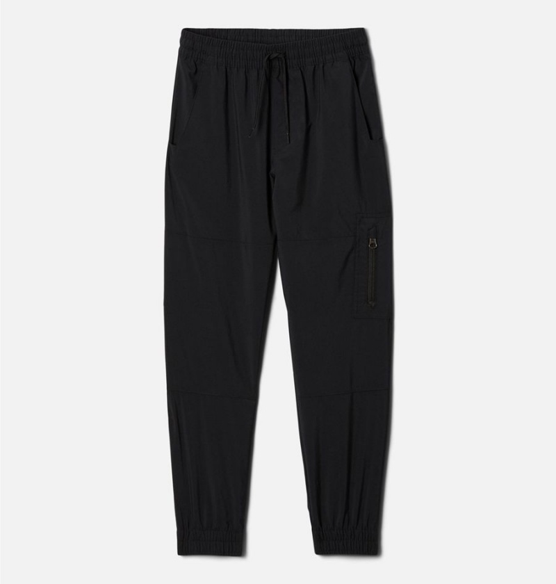 Columbia Silver Ridge Utility Cargo Kids\' Pants Black | IRPNKZ-197