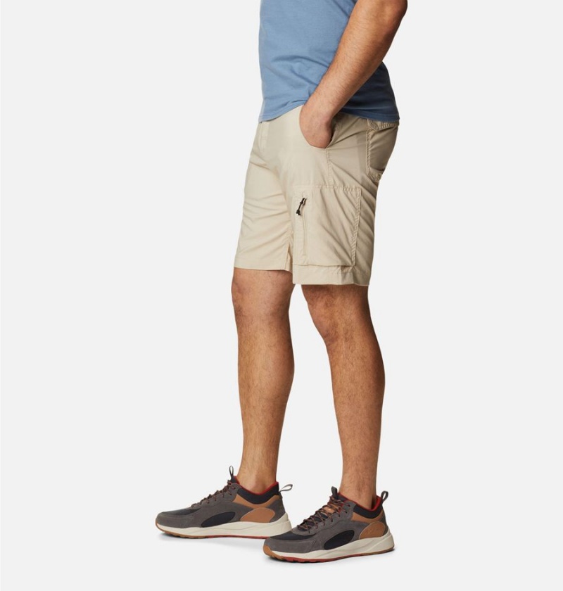Columbia Silver Ridge Utility Cargo Men's Shorts Khaki | QZXPTY-610
