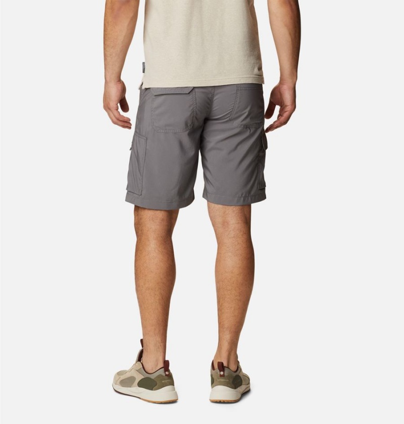 Columbia Silver Ridge Utility Cargo Men's Shorts Grey | YVOPMU-039