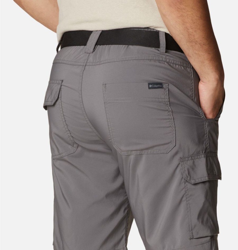 Columbia Silver Ridge Utility Cargo Men's Shorts Grey | YVOPMU-039
