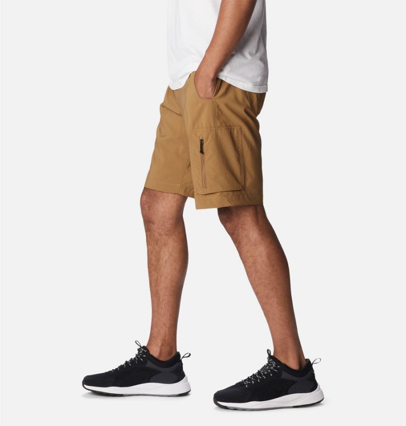 Columbia Silver Ridge Utility Cargo Men's Shorts Khaki | XAFWYU-527