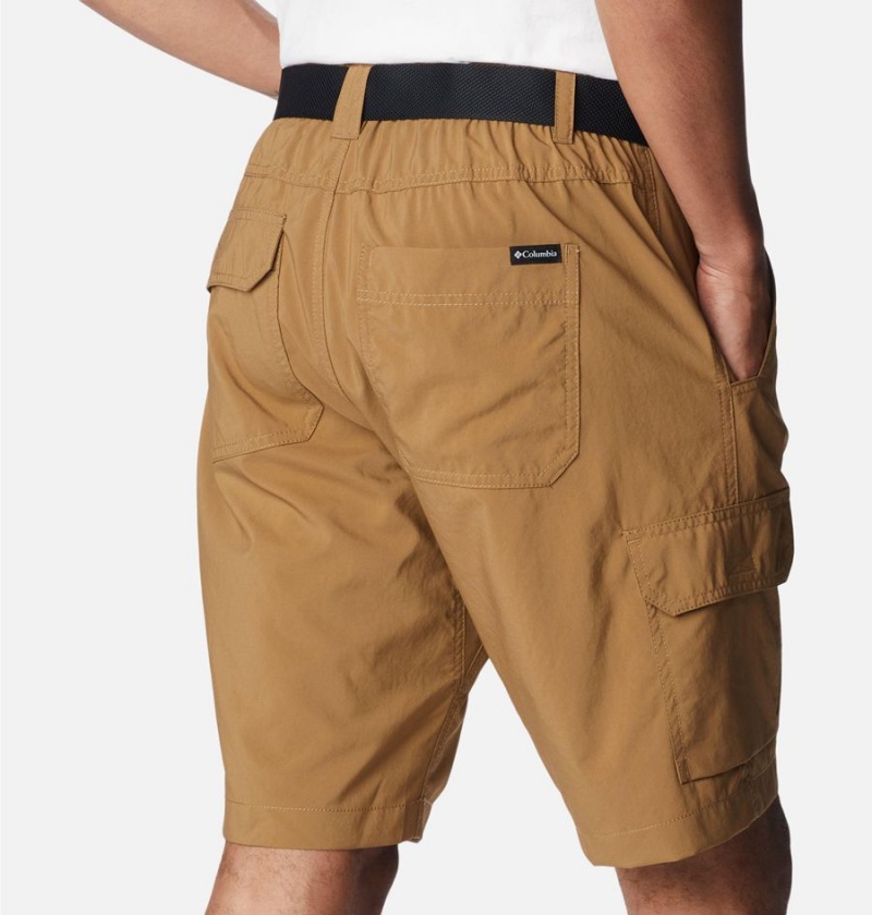 Columbia Silver Ridge Utility Cargo Men's Shorts Khaki | XAFWYU-527
