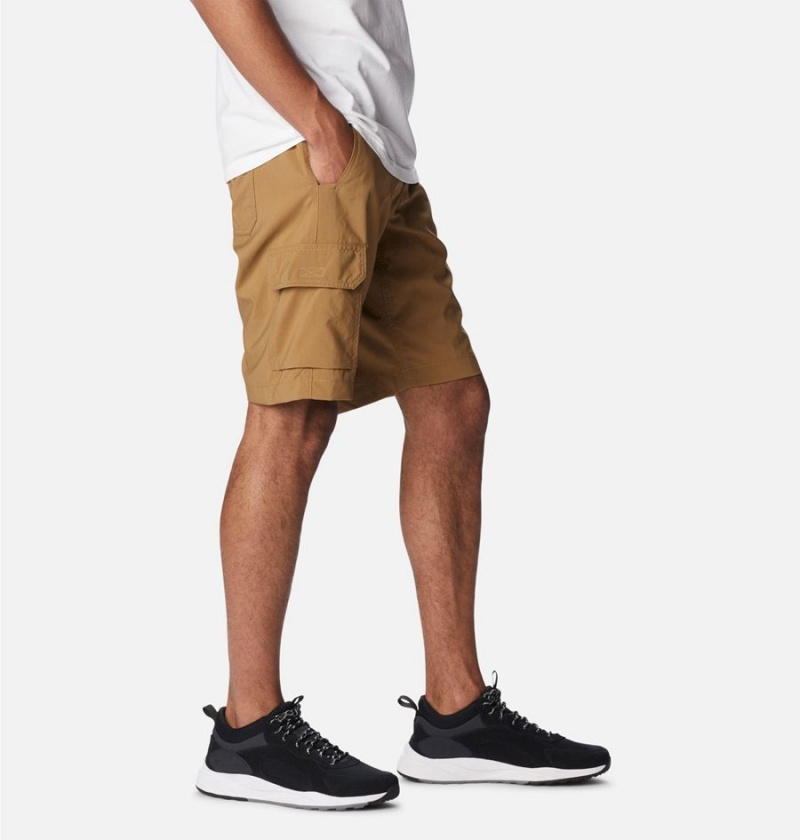 Columbia Silver Ridge Utility Cargo Men's Shorts Khaki | XAFWYU-527