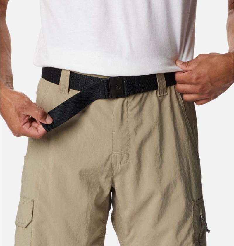 Columbia Silver Ridge Utility Cargo Men's Shorts Khaki | WZVJSH-903