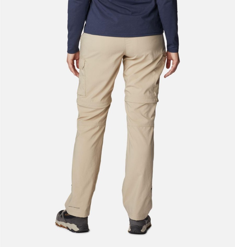 Columbia Silver Ridge Utility Convertible Women's Pants Khaki | KHSUTJ-836