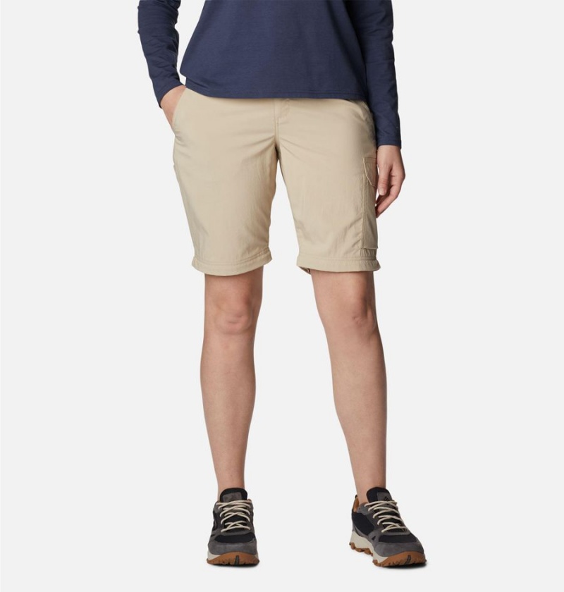 Columbia Silver Ridge Utility Convertible Women's Pants Khaki | KHSUTJ-836