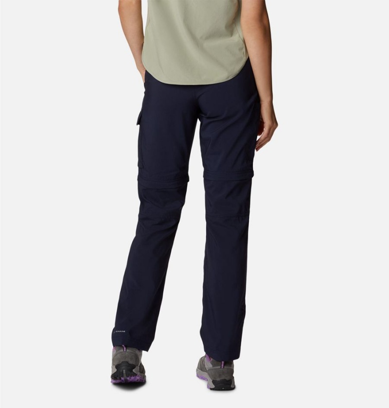 Columbia Silver Ridge Utility Convertible Women's Pants Navy | AQPWLI-548