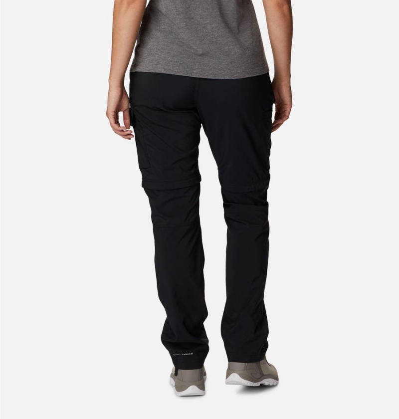 Columbia Silver Ridge Utility Convertible Women's Pants Black | UVPGAJ-571