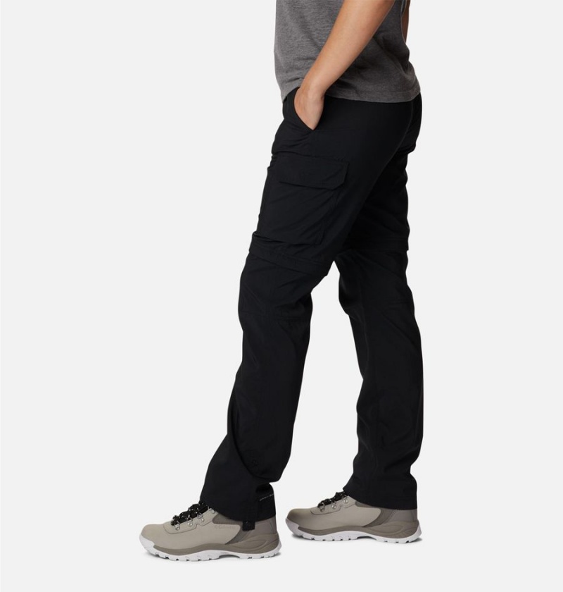 Columbia Silver Ridge Utility Convertible Women's Pants Black | UVPGAJ-571