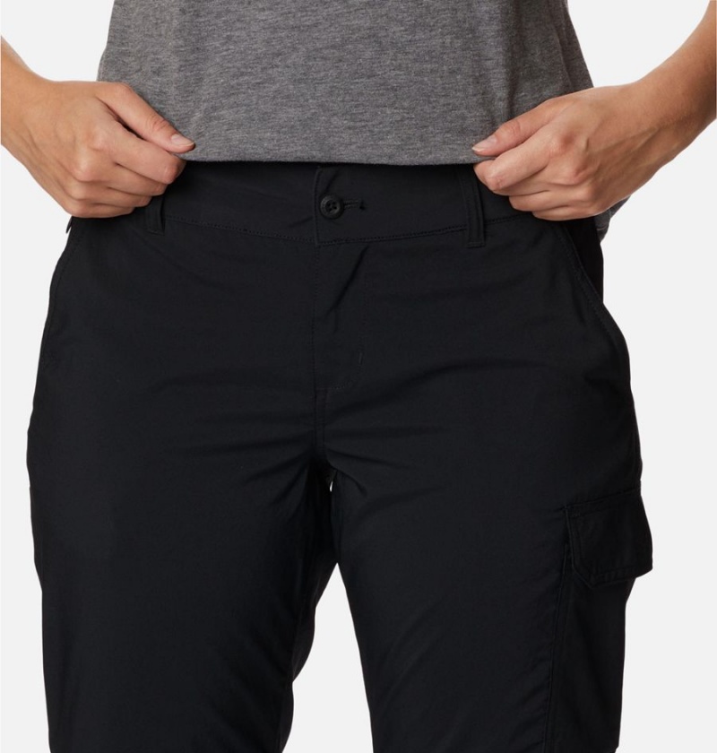 Columbia Silver Ridge Utility Convertible Women's Pants Black | UVPGAJ-571
