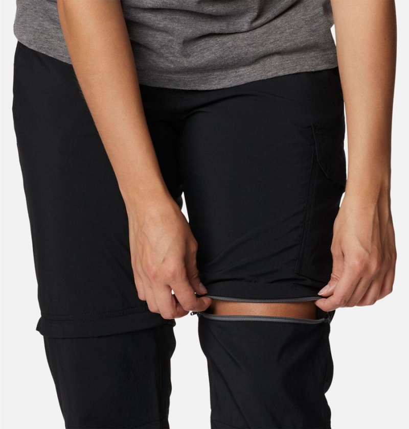 Columbia Silver Ridge Utility Convertible Women's Pants Black | UVPGAJ-571