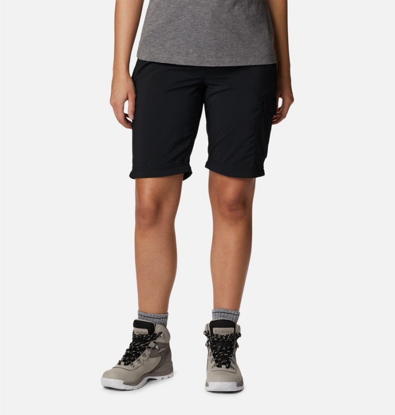 Columbia Silver Ridge Utility Convertible Women's Pants Black | UVPGAJ-571