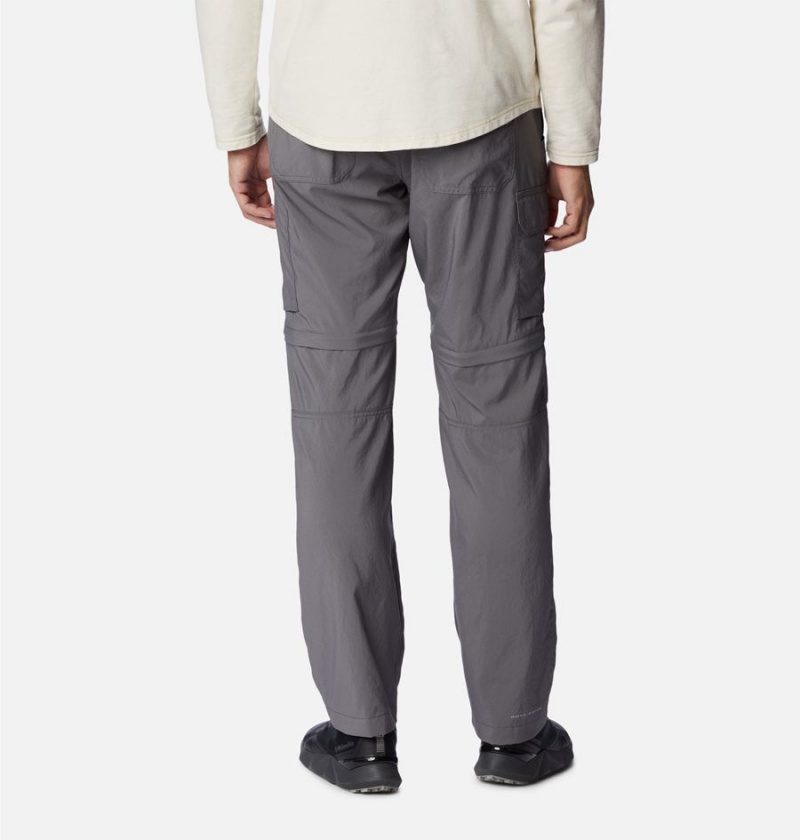 Columbia Silver Ridge Utility Convertible Men's Pants Grey | SWIKVQ-857