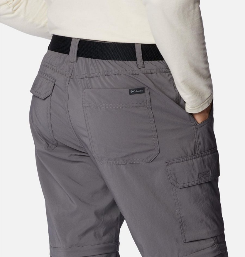 Columbia Silver Ridge Utility Convertible Men's Pants Grey | SWIKVQ-857