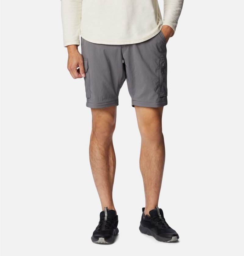 Columbia Silver Ridge Utility Convertible Men's Pants Grey | SWIKVQ-857