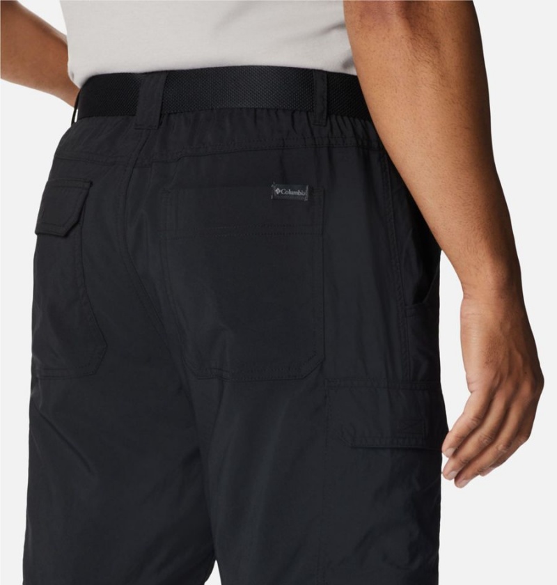 Columbia Silver Ridge Utility Convertible Men's Pants Black | UOIXWC-917