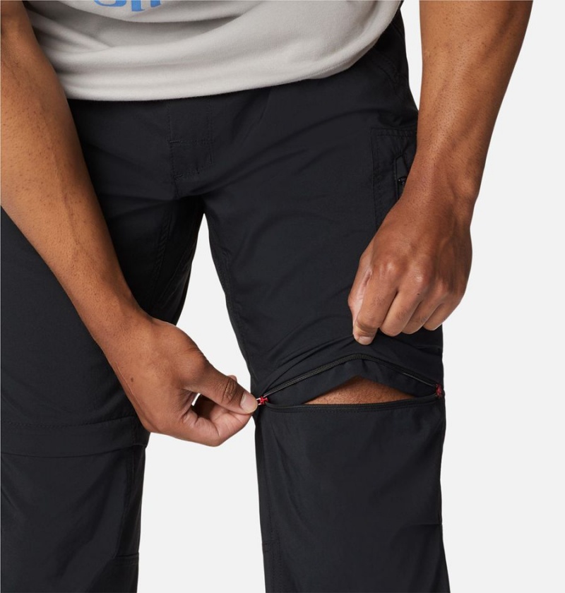 Columbia Silver Ridge Utility Convertible Men's Pants Black | UOIXWC-917