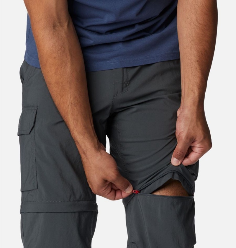 Columbia Silver Ridge Utility Convertible Men's Pants Grey | NTKAIZ-124