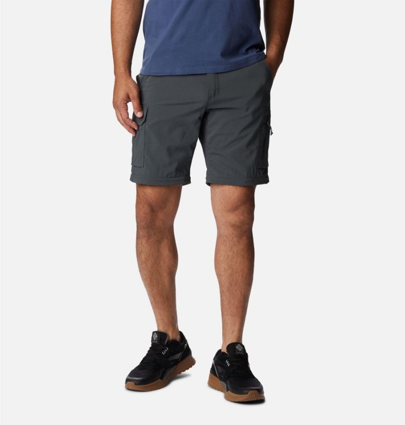 Columbia Silver Ridge Utility Convertible Men's Pants Grey | NTKAIZ-124