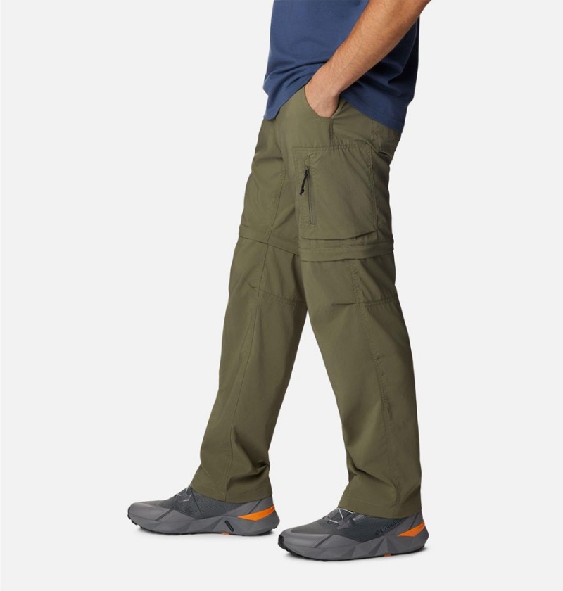 Columbia Silver Ridge Utility Convertible Men's Pants Green | CPIKBD-310