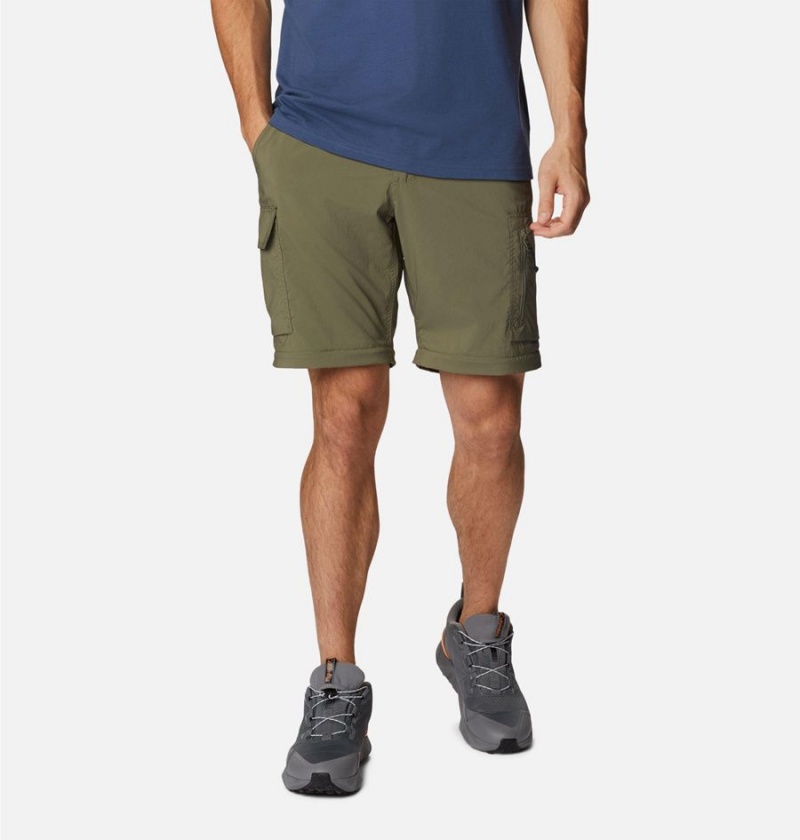 Columbia Silver Ridge Utility Convertible Men's Pants Green | CPIKBD-310