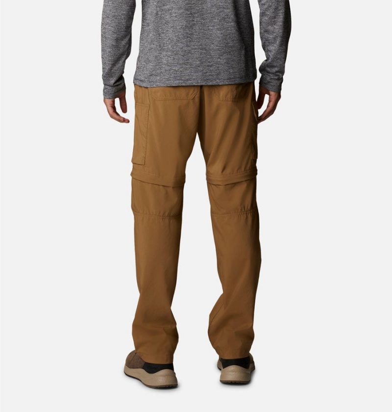 Columbia Silver Ridge Utility Convertible Men's Pants Brown | OGUCQH-218