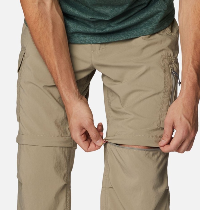 Columbia Silver Ridge Utility Convertible Men's Pants Khaki | OPIYSZ-520
