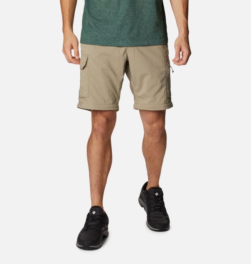 Columbia Silver Ridge Utility Convertible Men's Pants Khaki | OPIYSZ-520