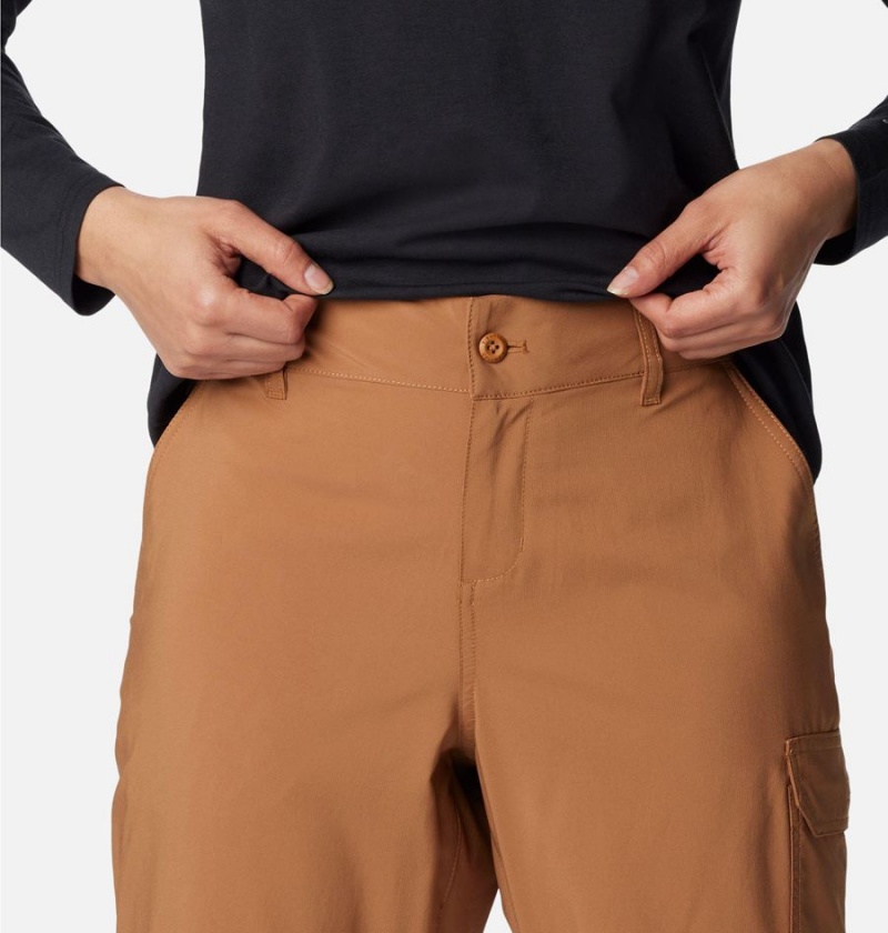 Columbia Silver Ridge Utility Convertible Women's Pants Brown | CAHSOU-013