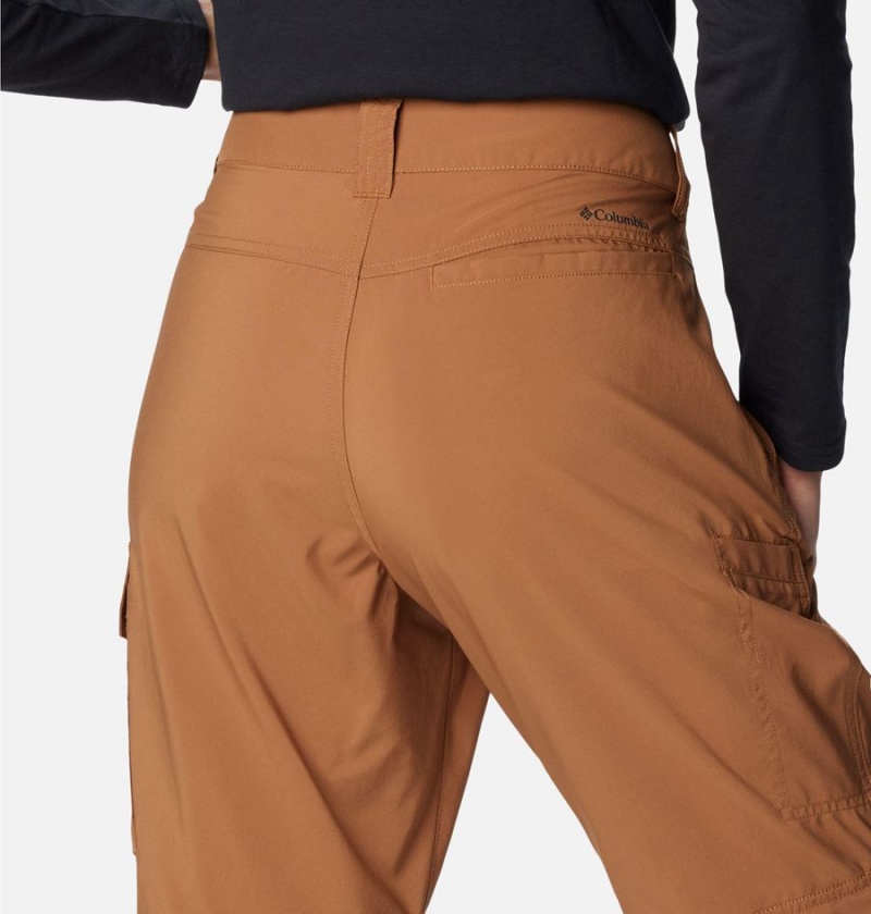 Columbia Silver Ridge Utility Convertible Women's Pants Brown | CAHSOU-013