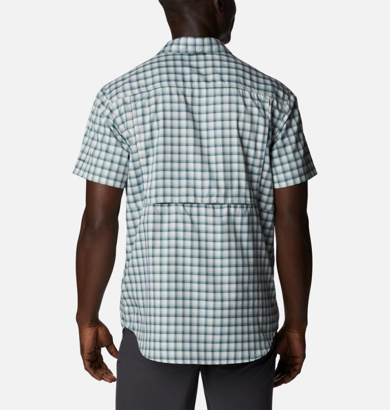 Columbia Silver Ridge Utility Lite Novelty Short Sleeve Men's Shirt Grey | WNSDAY-327