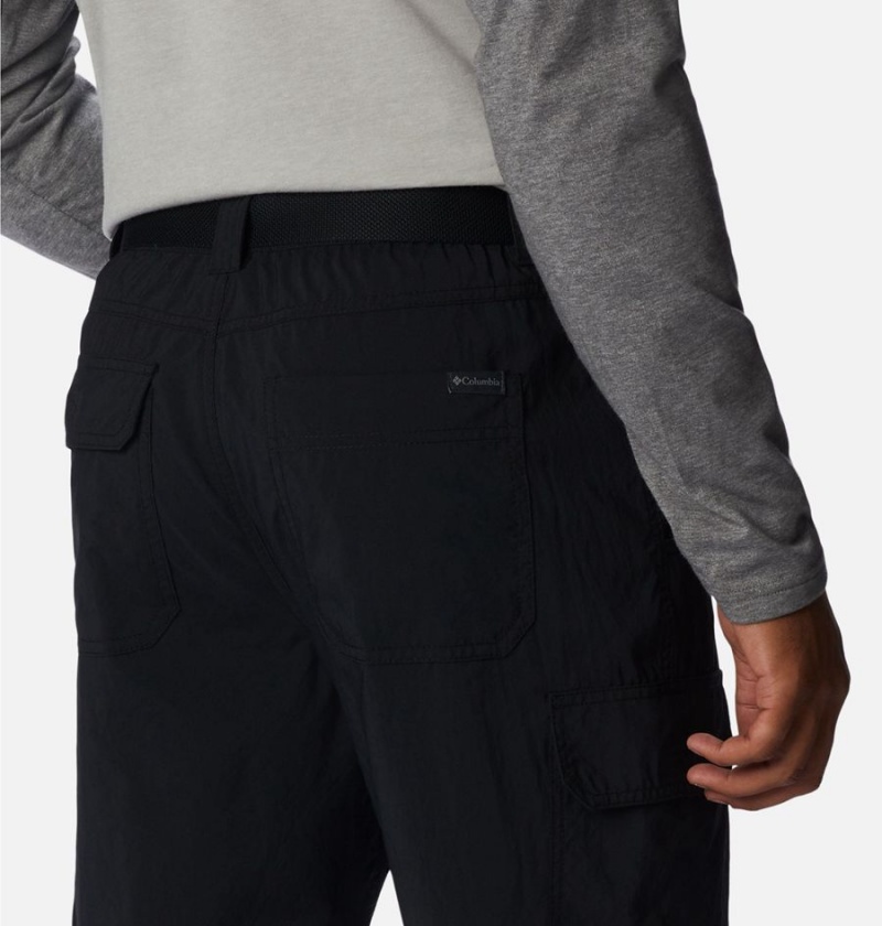 Columbia Silver Ridge Utility Men's Pants Black | PBURDV-374