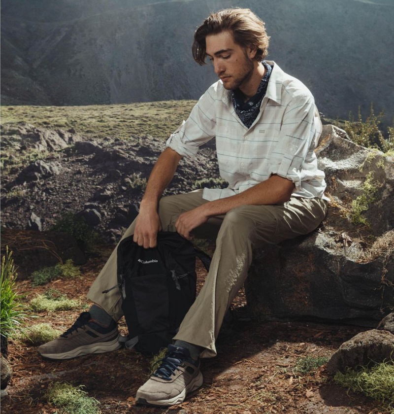Columbia Silver Ridge Utility Men's Pants Khaki | HIDVPS-092
