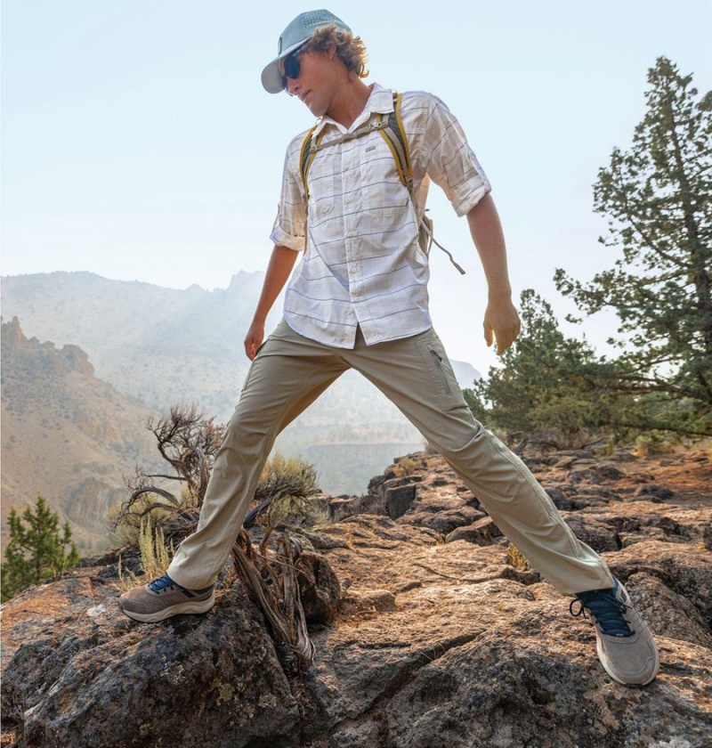 Columbia Silver Ridge Utility Men's Pants Khaki | HIDVPS-092