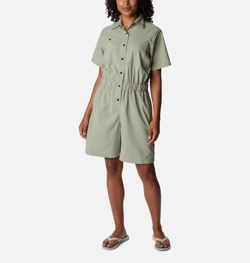 Columbia Silver Ridge Utility Women's Dress Green | UFMJTA-197