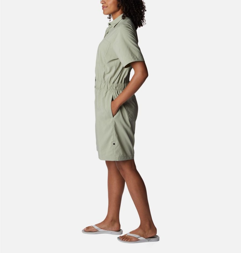 Columbia Silver Ridge Utility Women's Dress Green | UFMJTA-197