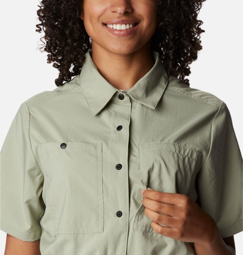 Columbia Silver Ridge Utility Women's Dress Green | UFMJTA-197