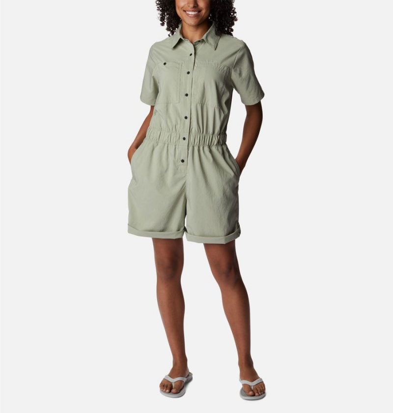 Columbia Silver Ridge Utility Women\'s Dress Green | UFMJTA-197