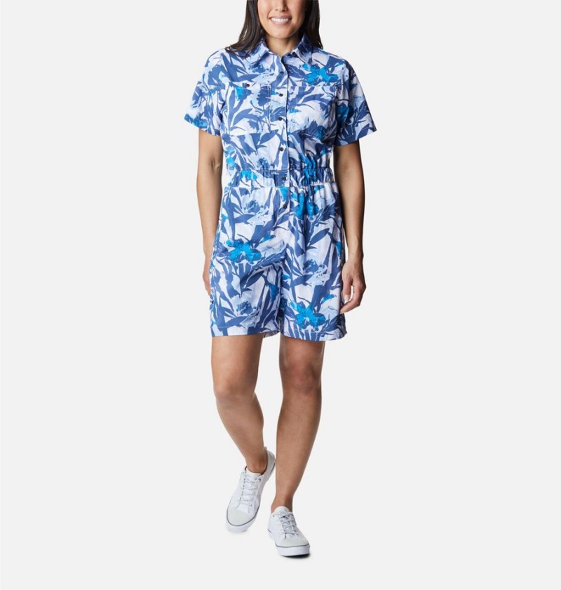 Columbia Silver Ridge Utility Women\'s Dress Blue | CRQIDA-182