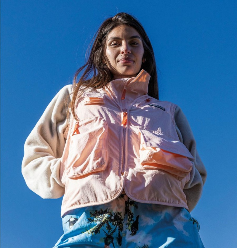 Columbia Skeena River Women's 3 In 1 Jackets Pink | PTQMVF-193