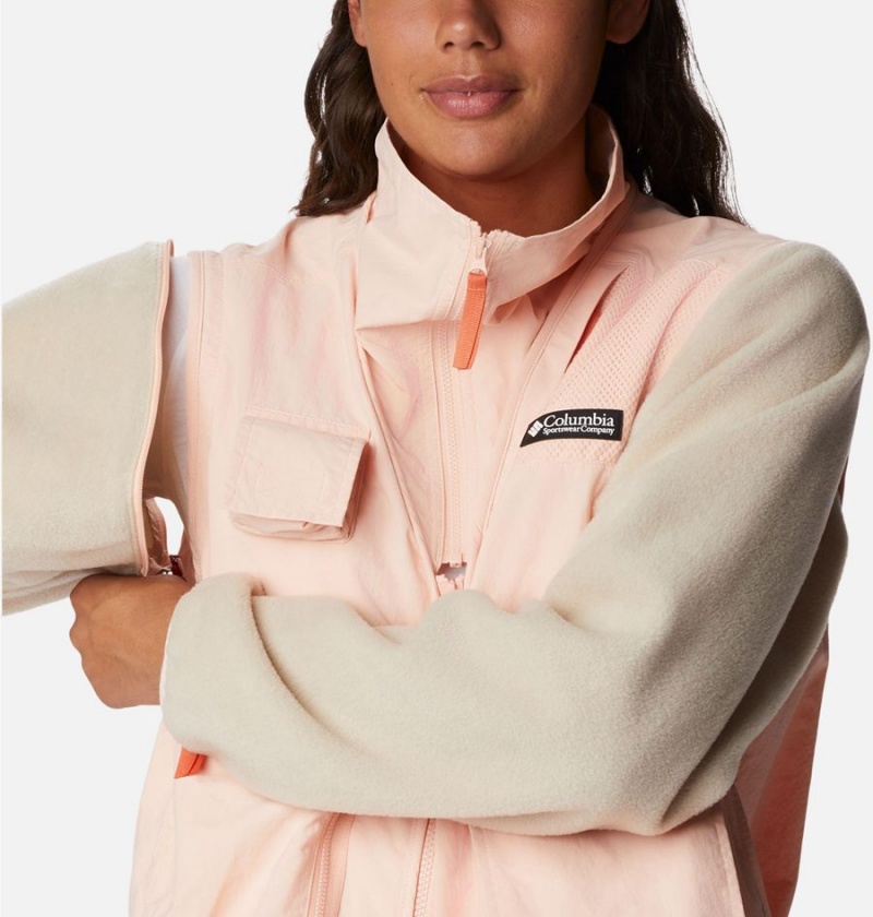 Columbia Skeena River Women's 3 In 1 Jackets Pink | PTQMVF-193