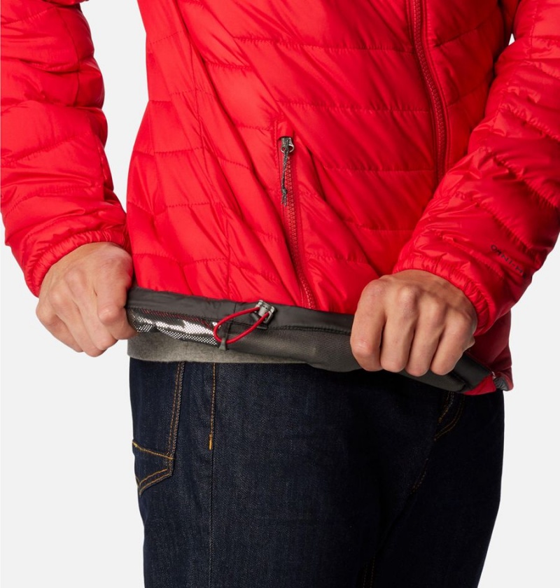 Columbia Slope Edge Insulated Men's Puffer Jacket Red | TLRPVY-938