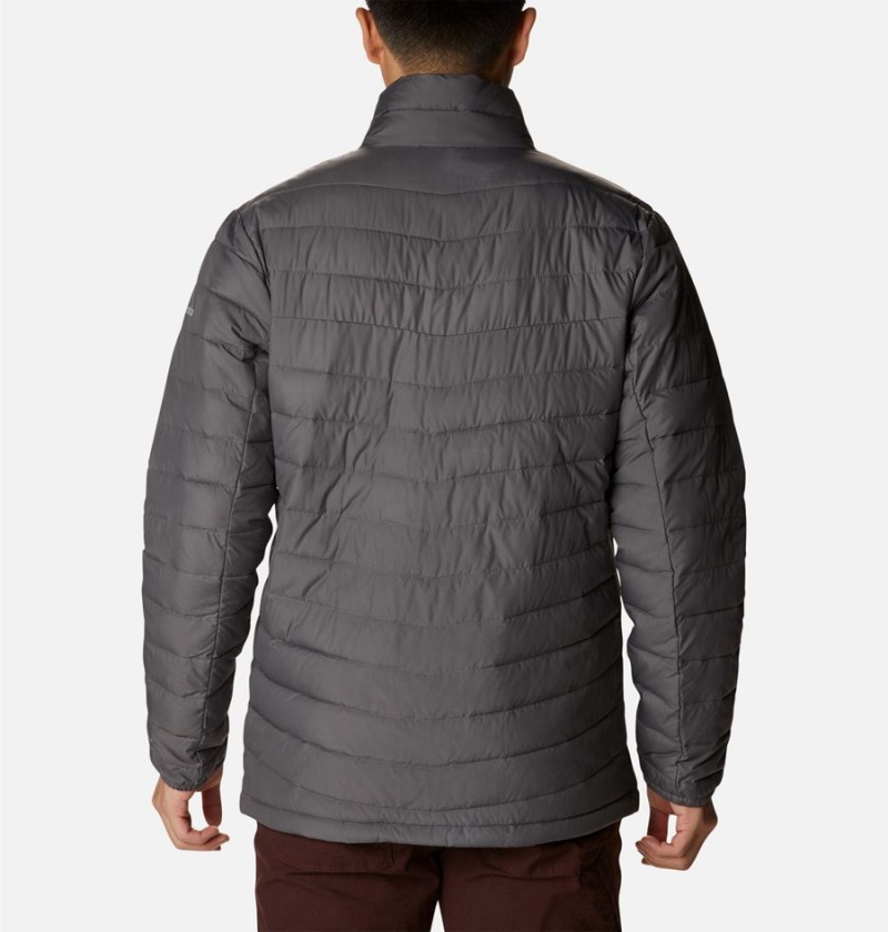 Columbia Slope Edge Insulated Men's Puffer Jacket Grey | ETCIHM-598