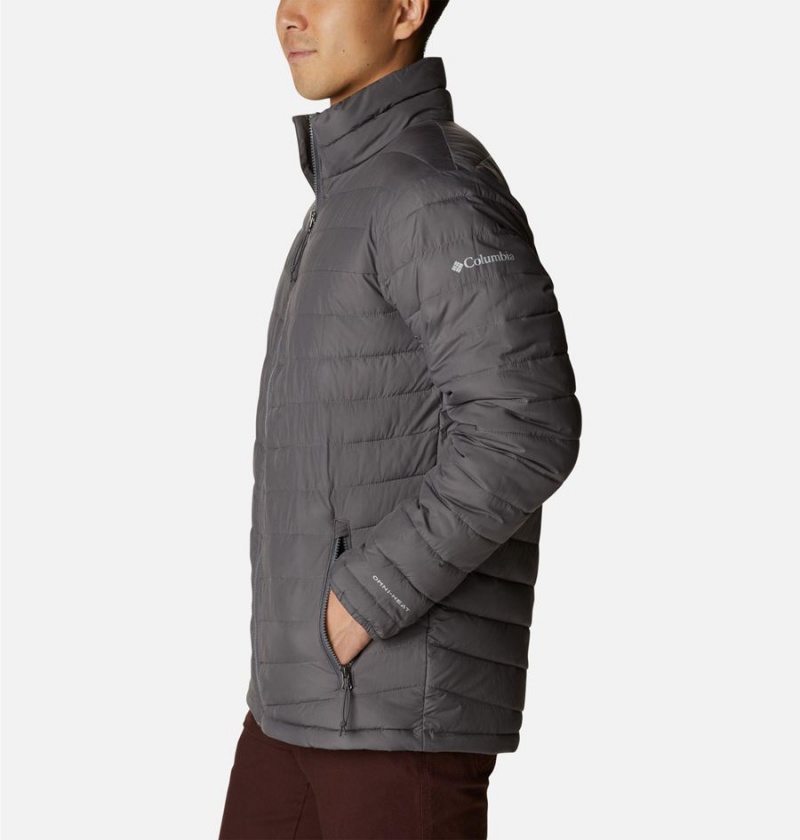 Columbia Slope Edge Insulated Men's Puffer Jacket Grey | ETCIHM-598