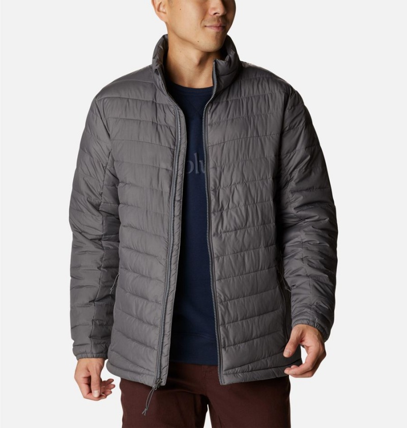 Columbia Slope Edge Insulated Men's Puffer Jacket Grey | ETCIHM-598