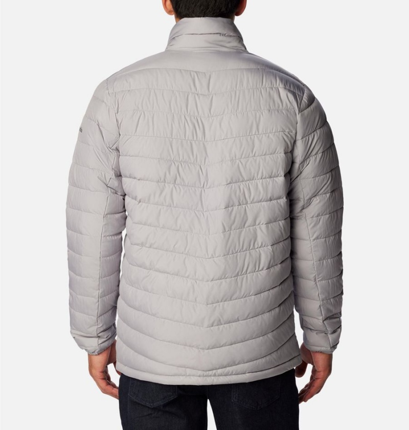 Columbia Slope Edge Insulated Men's Puffer Jacket Grey | IFXHWS-214