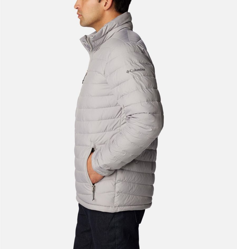Columbia Slope Edge Insulated Men's Puffer Jacket Grey | IFXHWS-214