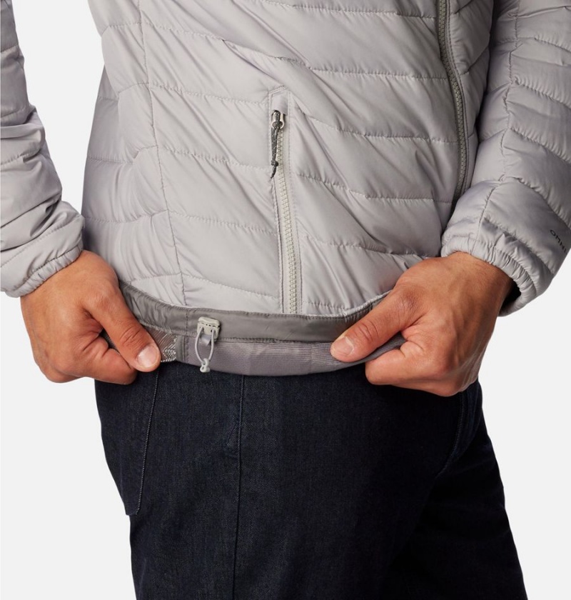 Columbia Slope Edge Insulated Men's Puffer Jacket Grey | IFXHWS-214