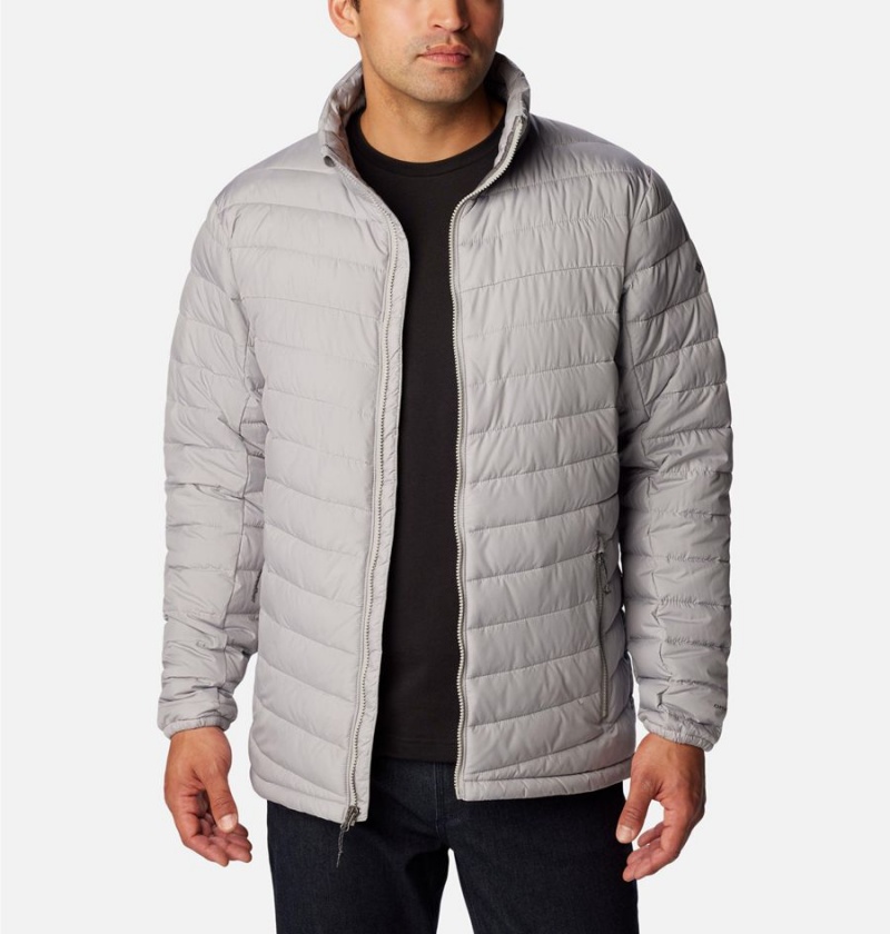 Columbia Slope Edge Insulated Men's Puffer Jacket Grey | IFXHWS-214