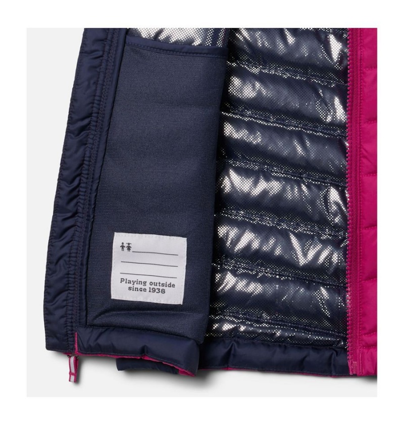 Columbia Slope Edge Kids' Vest Red | LGBNFH-739
